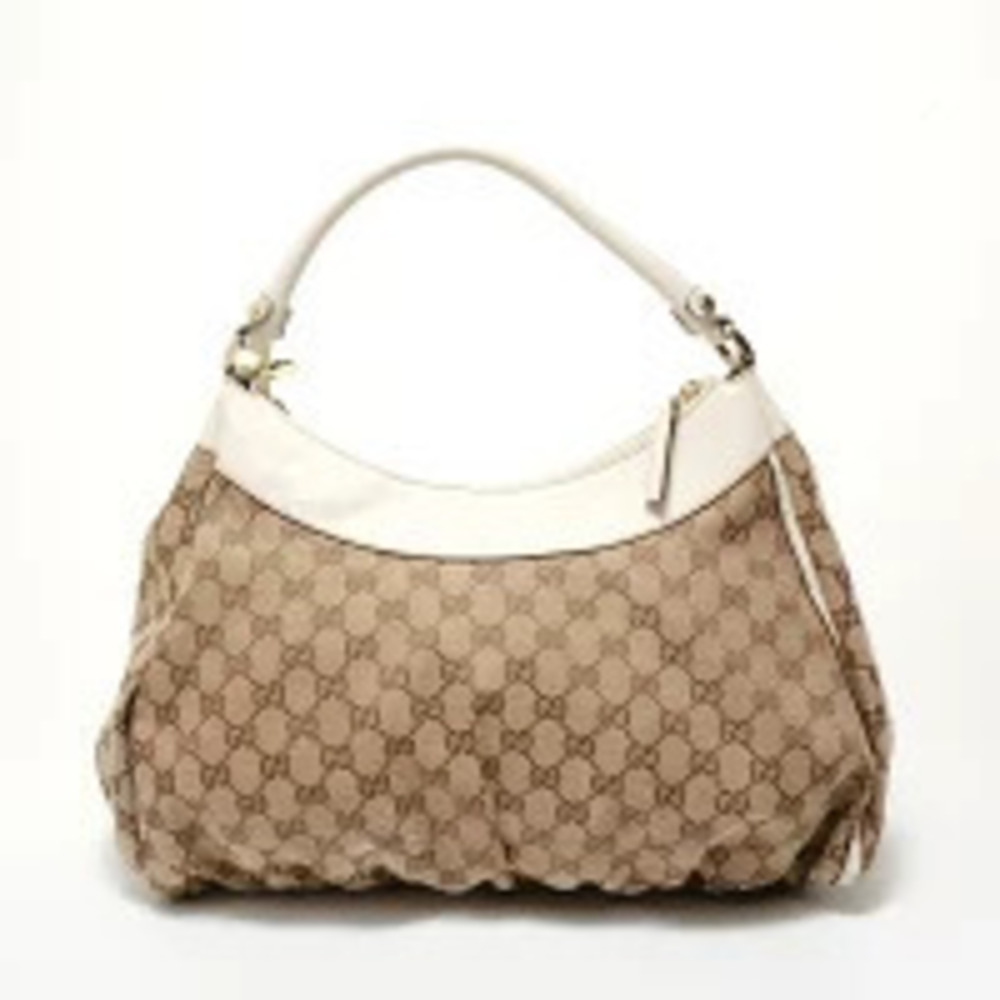 Gucci GG canvas shoulder bag Beige Cream